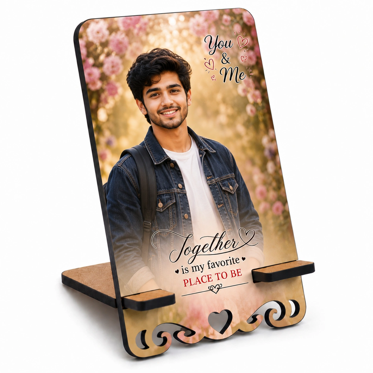 Gentleman Mobile Photo Stand